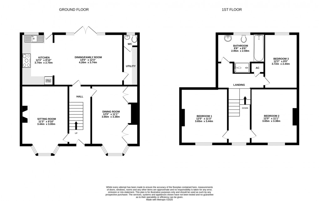 Floorplan for Glastonbury Road, Wells