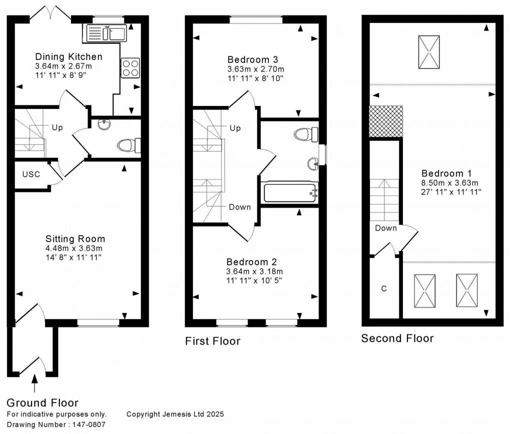 Floorplan for Haybridge, Wells