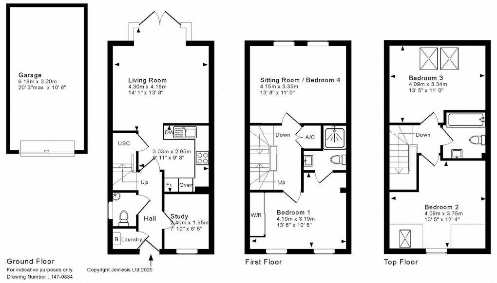 Floorplan for Penleigh Road, Wells
