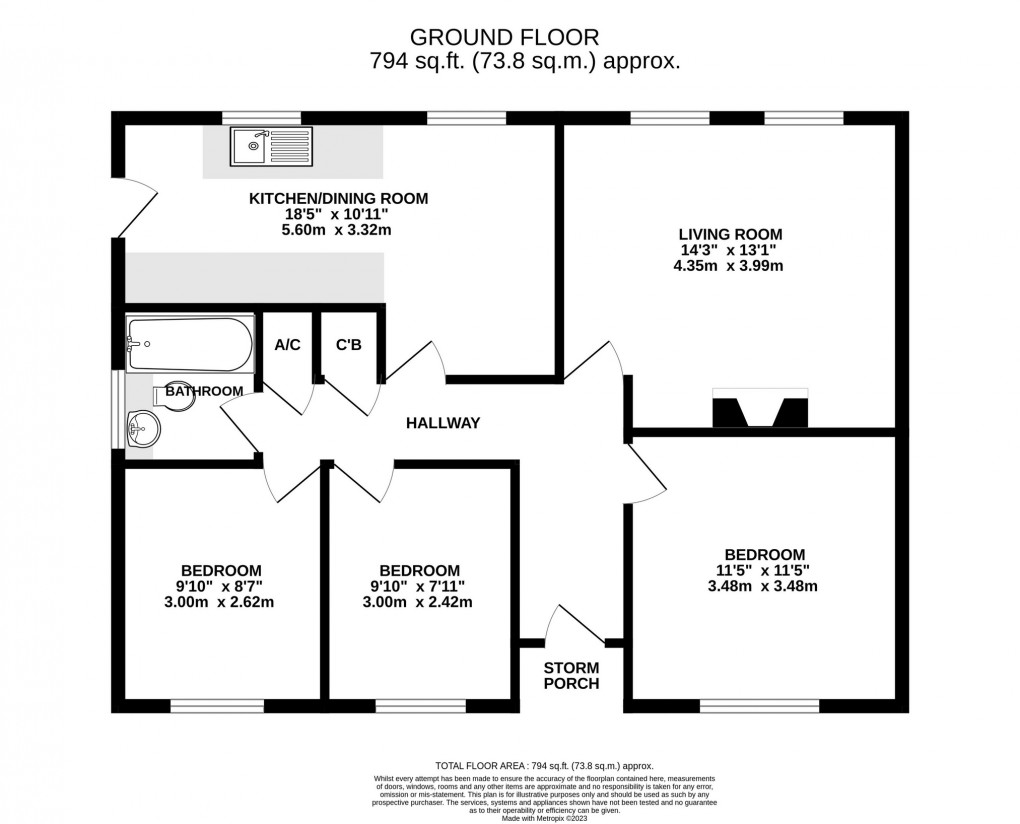 Floorplan for Main Street, Walton