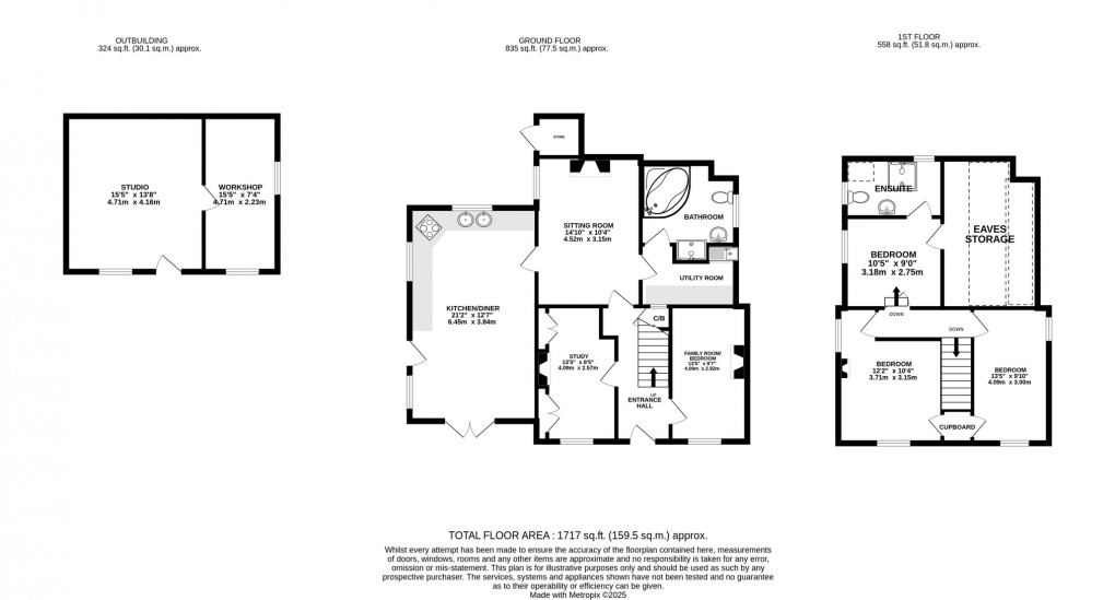 Floorplan for Glaston Road, Street