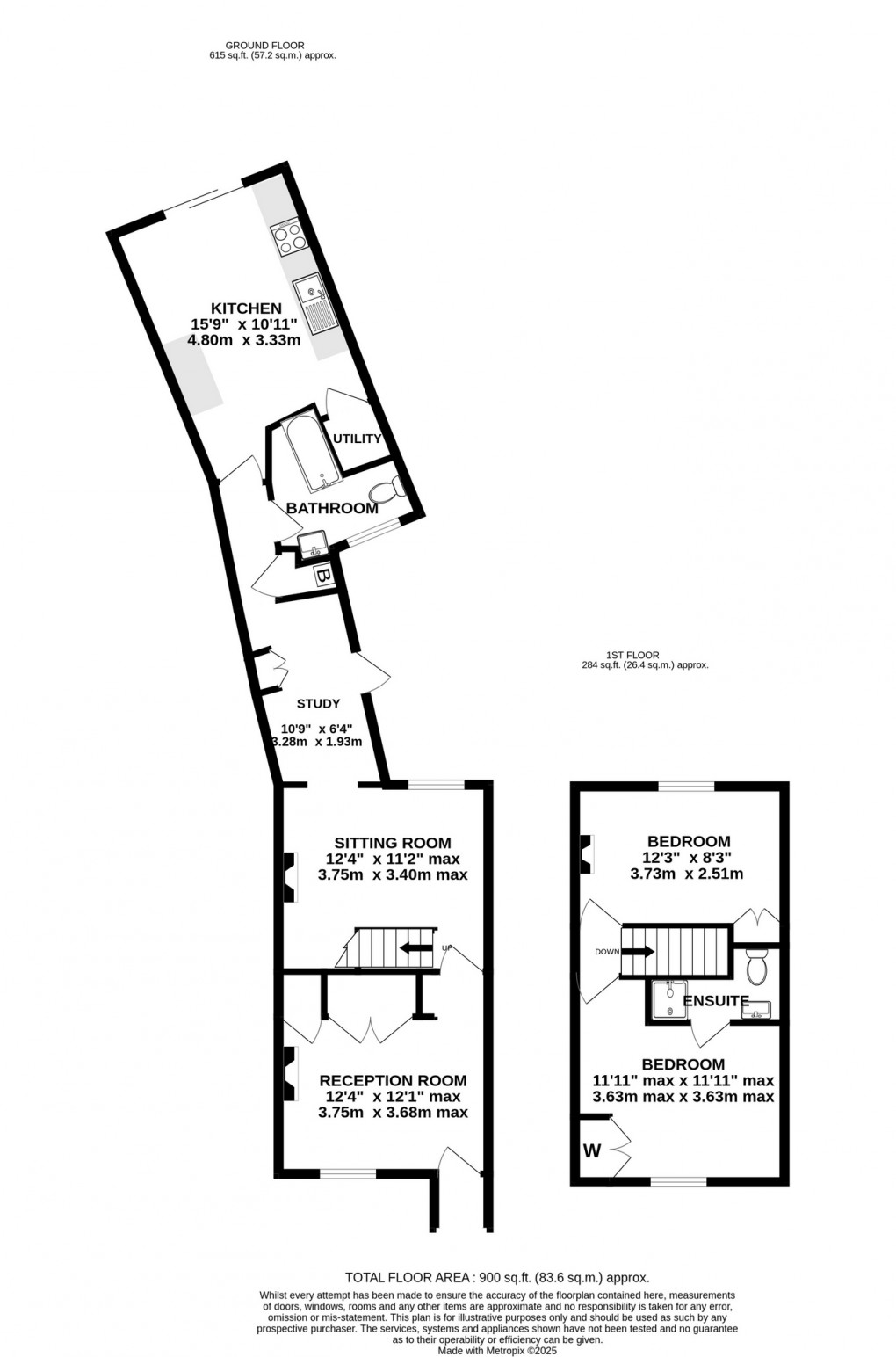 Floorplan for Portway, Street