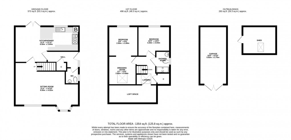 Floorplan for Brookleigh, Street
