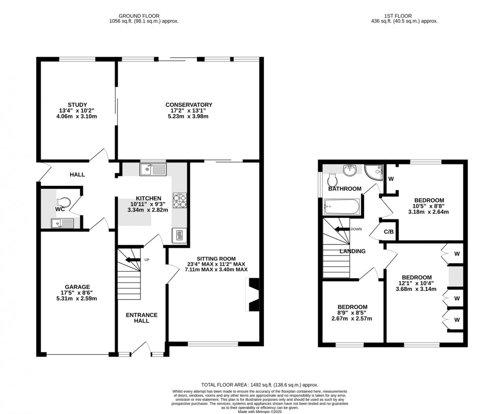 Floorplan for Clemence Road, Street