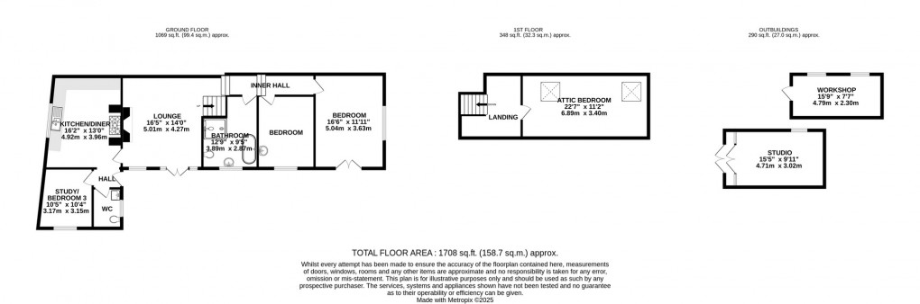 Floorplan for Goose Lane, Chilton Polden
