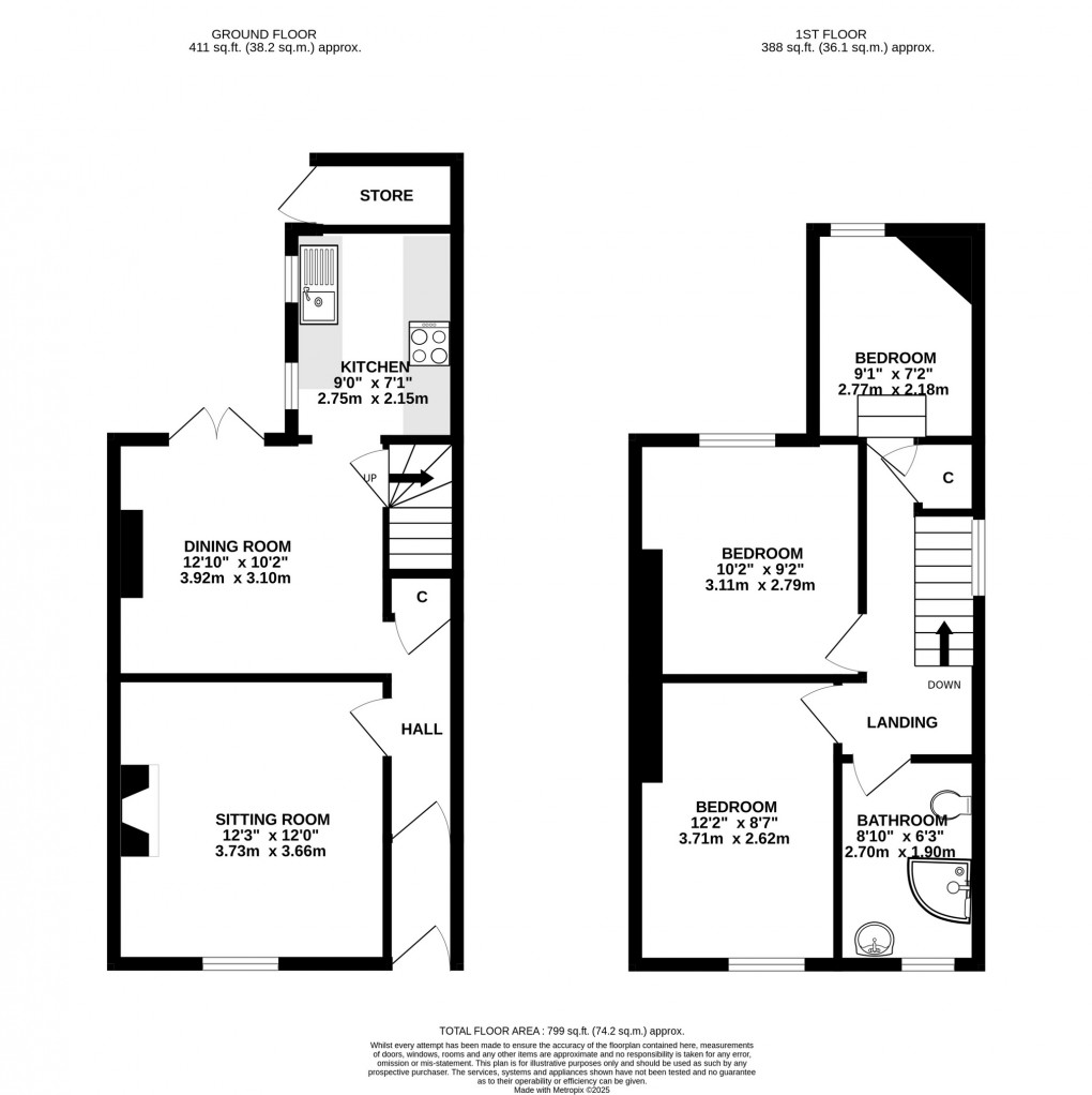 Floorplan for Overleigh, Street