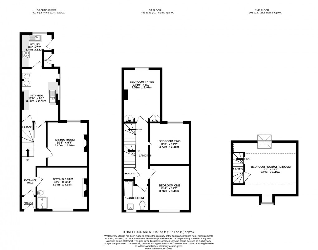 Floorplan for Orchard Road, Street