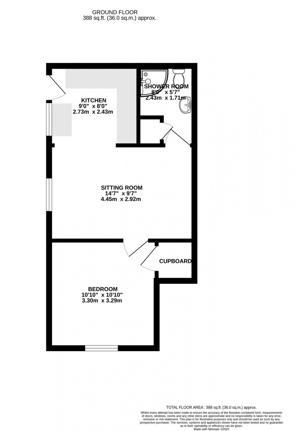 Floorplan for Somerton Road, Street