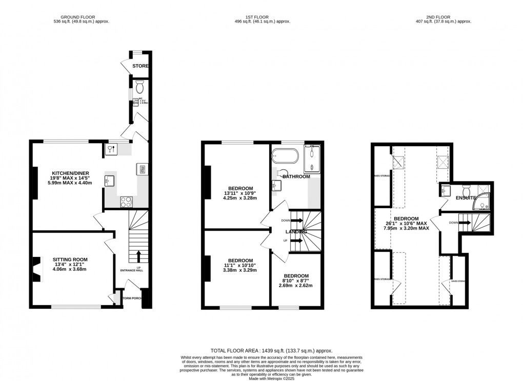 Floorplan for Wilfrid Road, Street