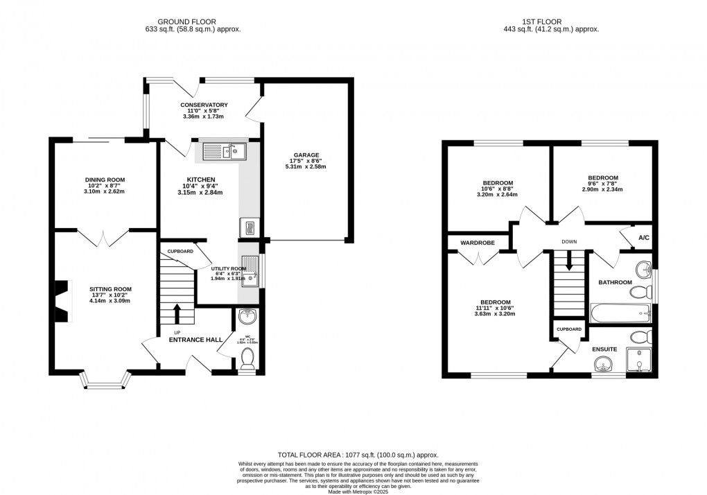 Floorplan for Brookfield Way, Street