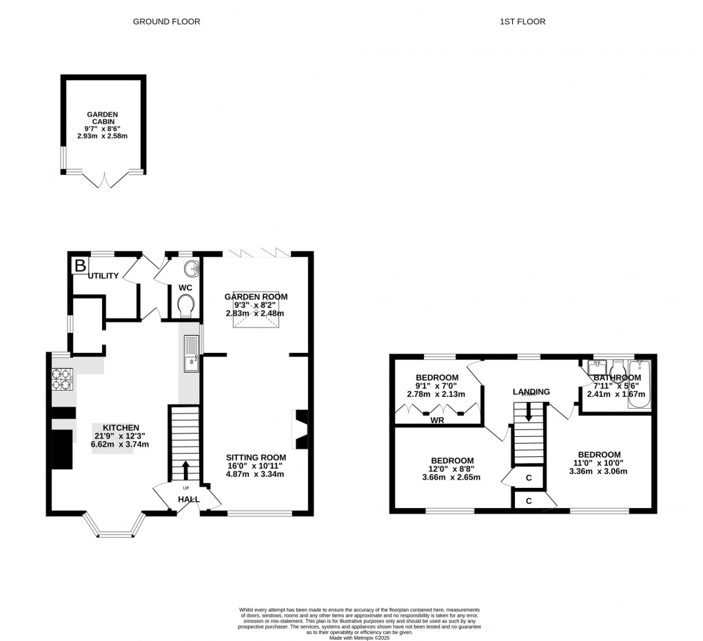 Floorplan for Oriel Road, Street