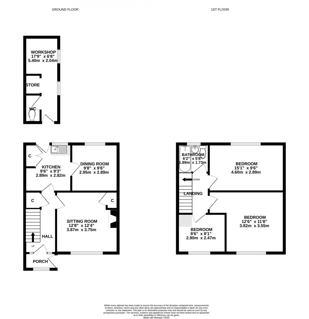 Floorplan for Portland Road, Street