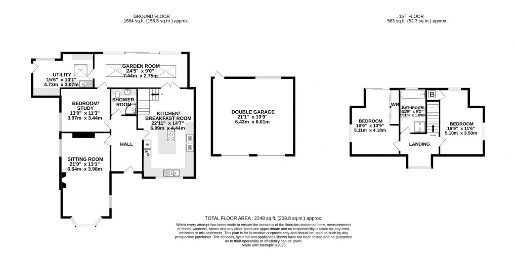 Floorplan for Holywell Road, Edington